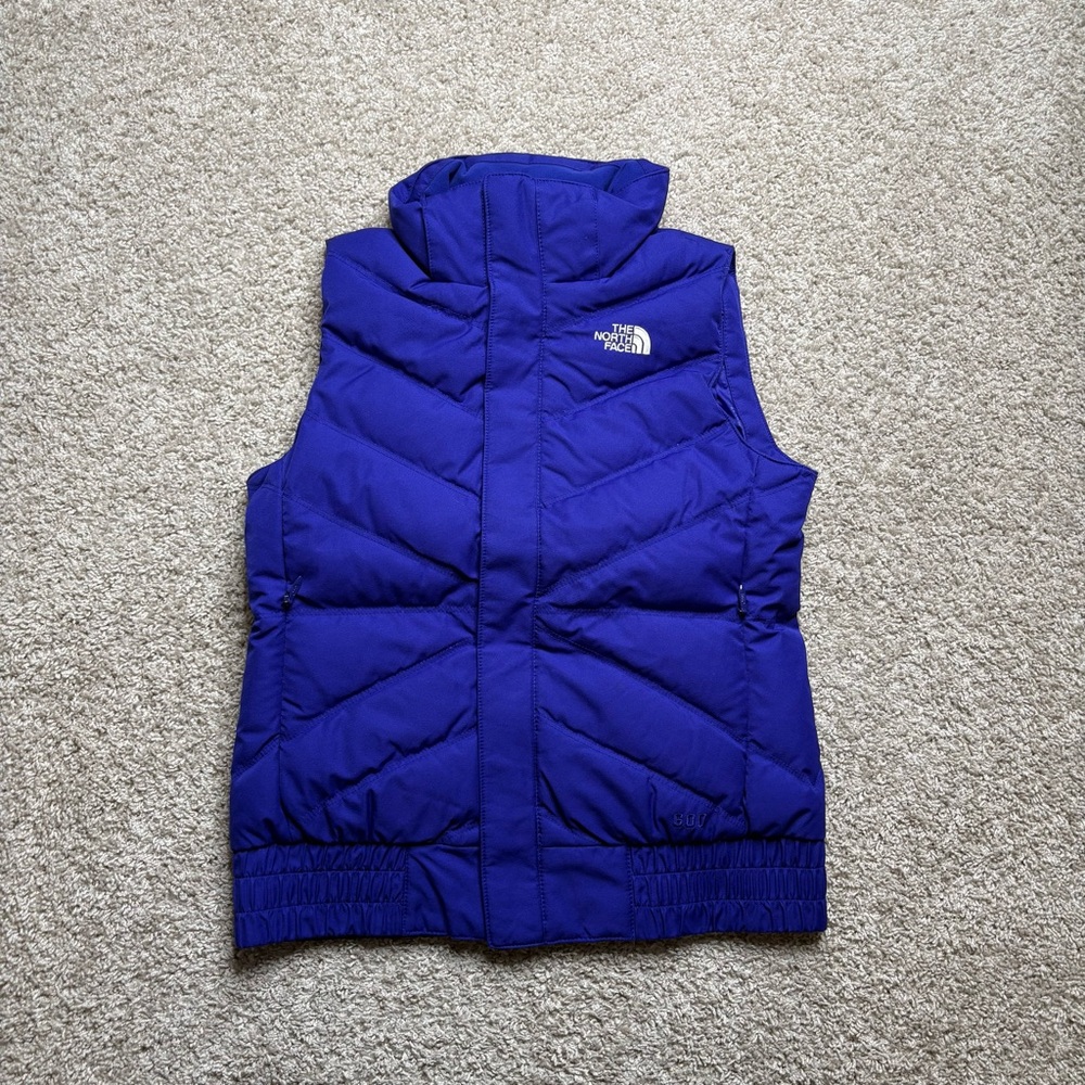 The North Face Women's Purple Puffer Vest